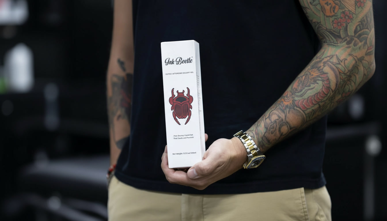 Is Your New Tattoo Red and Itchy? Why Ink Beetle Is the Go-To for Sensitive Skin